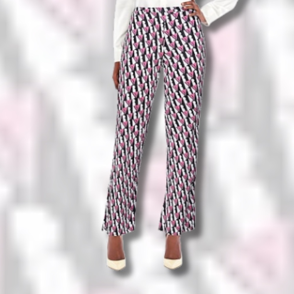 Diane von Furstenberg DVF Mikaila 100% Silk Jersey Pants - Size M